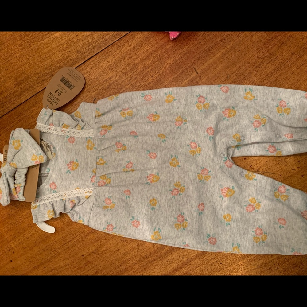 Two NWT Rompers 3 months